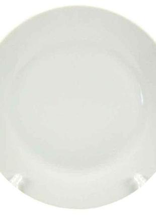 Тарілка глибока №8 d=200мм (12 шт. в уп) rwp -01 white horeca тм interos