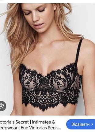 Шикарный бралет victoria's secret размер 75с кружевной бюстгальтер бюст бюстье с кружевом сеткой на молнии