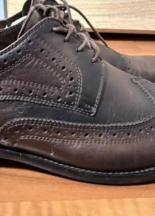 Чоловічі шкіряні туфлі, 41 розмір
