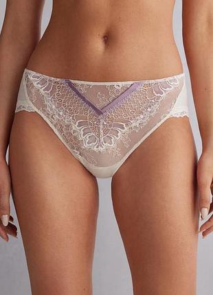 Трусики intimissimi бавовна з мереживом
