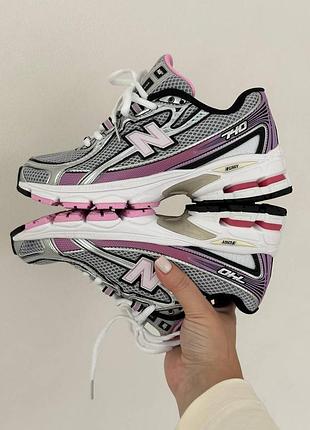 Кроссовки new balance 740v2 silver pink 3