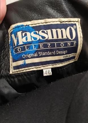 Вінтажний шкіряний сарафан massimo collezione (made in italy) 4