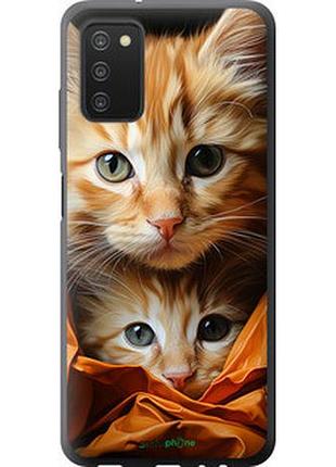 Чохол на samsung galaxy a03s a037f котики 2 "5664u-2381-7673"