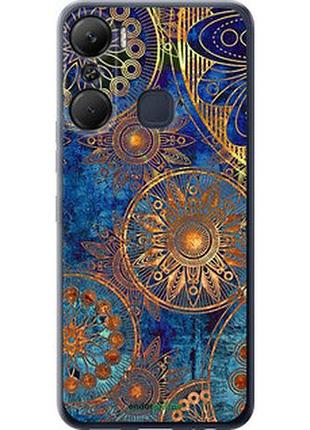 Чохол на infinix hot 12 pro золотий візерунок "678u-2868-7673"