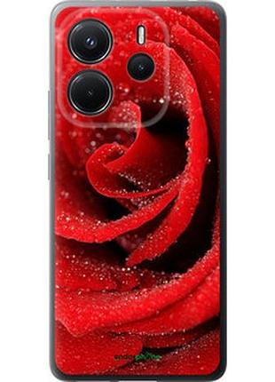 Чехол на xiaomi redmi note 14 4g красная роза "529u-3903-7673"