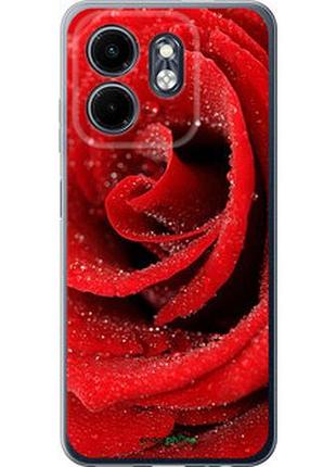 Чехол на infinix smart 9 красная роза "529u-3809-7673"