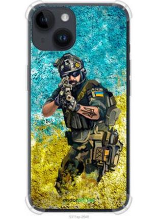 Чохол на iphone 14 воїн зсу "5311sp-2648-7673"