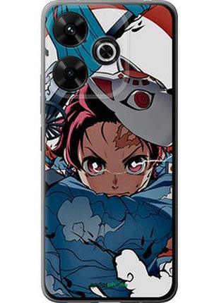 Чохол на xiaomi redmi 13 4g танджиро камадо "5574u-3751-7673"