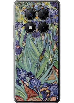 Чехол на xiaomi poco x7 винсент ван гог. ирисы "161u-4011-7673"