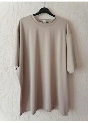 Футболка батал перламутровая 52-56р