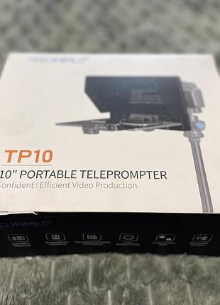 Телесуфлер - телепромтер freeworld tp10 telepromter