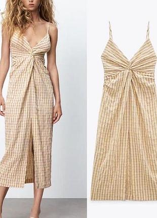Сукня плаття сарафан zara