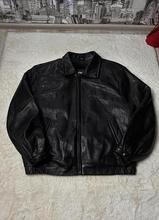 Утеплена класична кожанка kenneth cole reaction шкіряна куртка в ідеальному стані натуральна шкіра вінтаж vintage y2k sk8