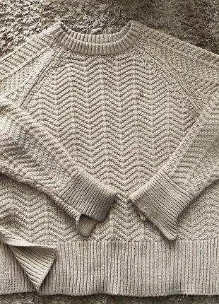 Теплий светрик стиль оверсайз розмір м