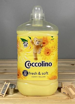 Ополіскувач coccolino happy yellow - 1,7 л.