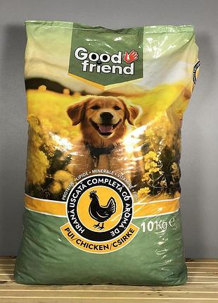 Сухий корм для собак good friend з куркою - 10 кг.