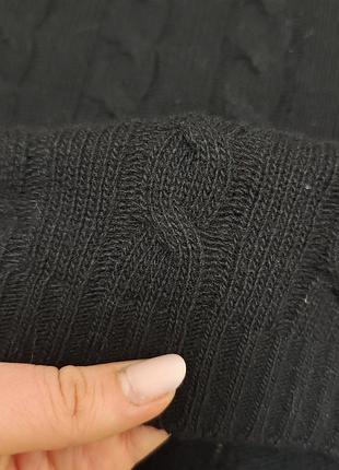 Вовняне пончо з кашеміром 9