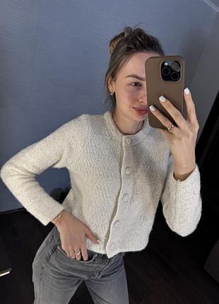 Кардиган бренду reserved в ідеальному стані, розмір s, укорочений