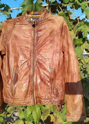 Куртка из натуральной кожи без утеплителя rock' n blue