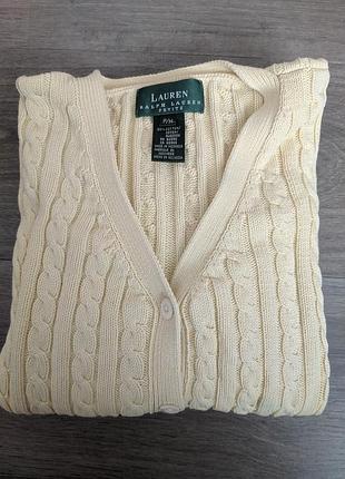 Винтажный кардиган жакет кофта ralph lauren