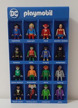 Підставка для іграшок kinder playmobil dc полиця колір будь-який