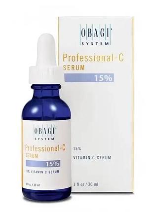 Сироватка для обличчя з вітаміном с 15% obagi professional-c serum 15% 30 мл