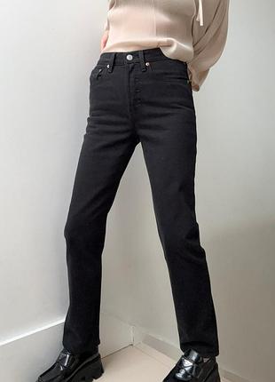 Чорні жіночі джинси levi’s 501