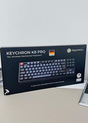 Keychron k8 pro — беспроводная механическая клавиатура