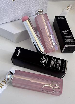 Бальзам addict lip glow  001 pink