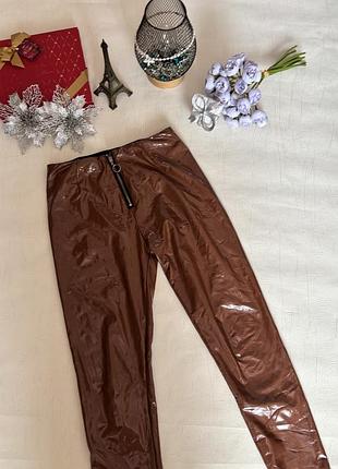 Жіночі брюки скіні с замком