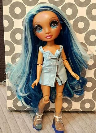 Лялька rainbow high рейнбоу хай бредшоу скайлер skyler bradshaw blue fashion doll