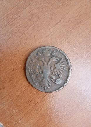 Монета деньга 1731 года (анна иванивная) оригинал