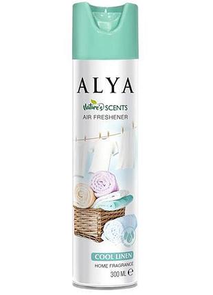 Освіжувач повітря alya cool linen 300 мл – свіжий натуральний аромат