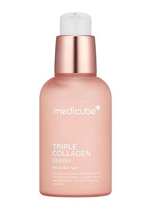 Зволожуюча сироватка з 8 видами колагену medicube triple collagen serum 4 0 55 мл