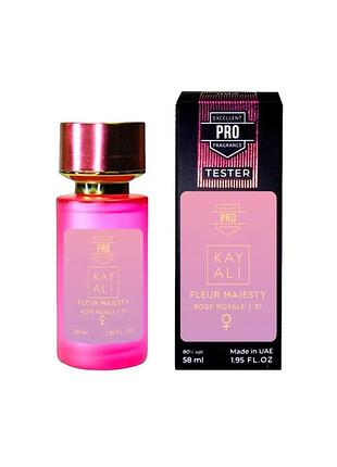 Kayali fleur majesty rose royale | 31 тester pro жіночий 58 мл