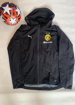 Чорна вітровка puma borussia dortmund bvb.