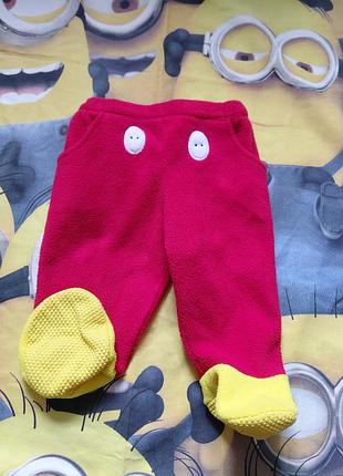 Штанишки теплые 3-6 м
