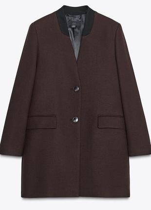 Пальто zara новая коллекция нова в упаковке с бирками