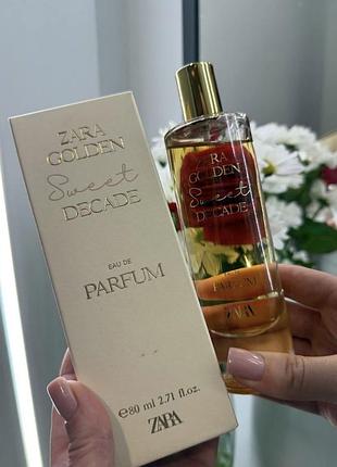 Жіночі парфуми zara golden sweet decade