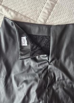 Спідниця з екошкіри 4