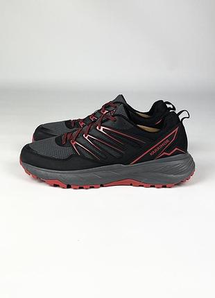 Трекінгові кросівки karrimor caracal tr 10 black grey red 003 оригінал чорні сірі червоні туристичні розмір 44.5 / 28.5 см