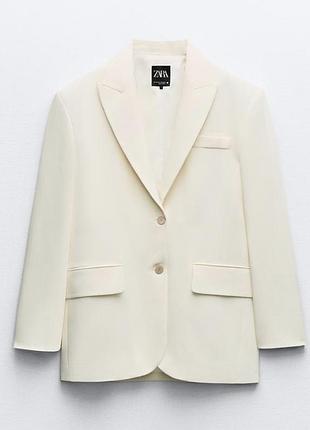 Жакет zara, розмір xs-s, молочний