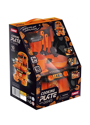 Игровой набор кухонная плита 10 предметов
