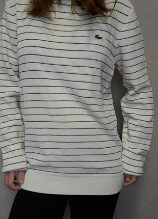 Нова кофта світшот lacoste бавовняна 10