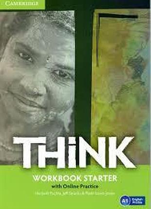 Рабочая тетрадь think starter (a1) workbook with online practice