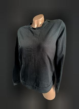 Свитшот черный унисекс 5