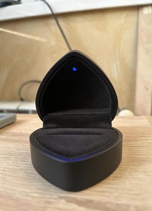 Коробочка для обручки з підсвіткою коробка для пропозиції для обручки з підсвіткою