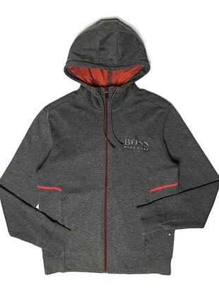 Hugo boss reflective чоловіче худі кофта на зіпі розмір s