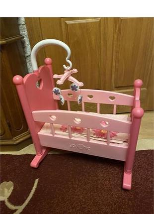 Ліжечко люлька для ляльки