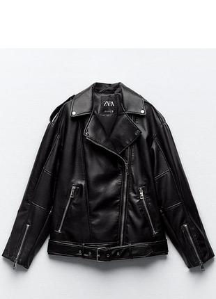Косуха zara xl чорного кольору оверсайз